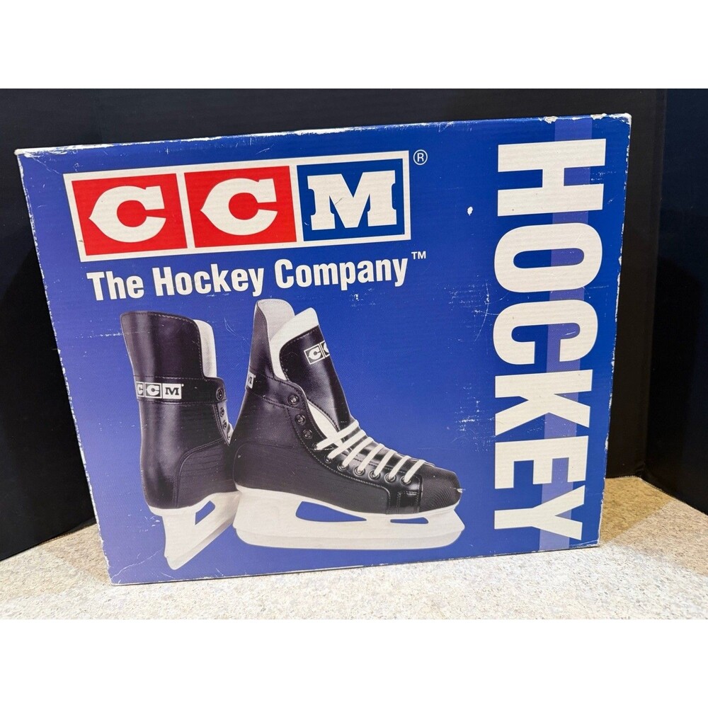 EUC CCM Champion 90 Classic Hockey Skates - Size 7- M-CH90